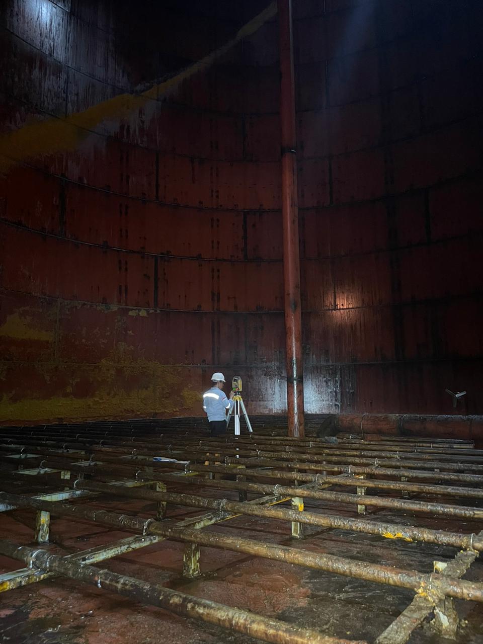 Kalibrasi Tangki Timbun CPO (Storage Tank) PT. Perindustrian Sawit Synergi